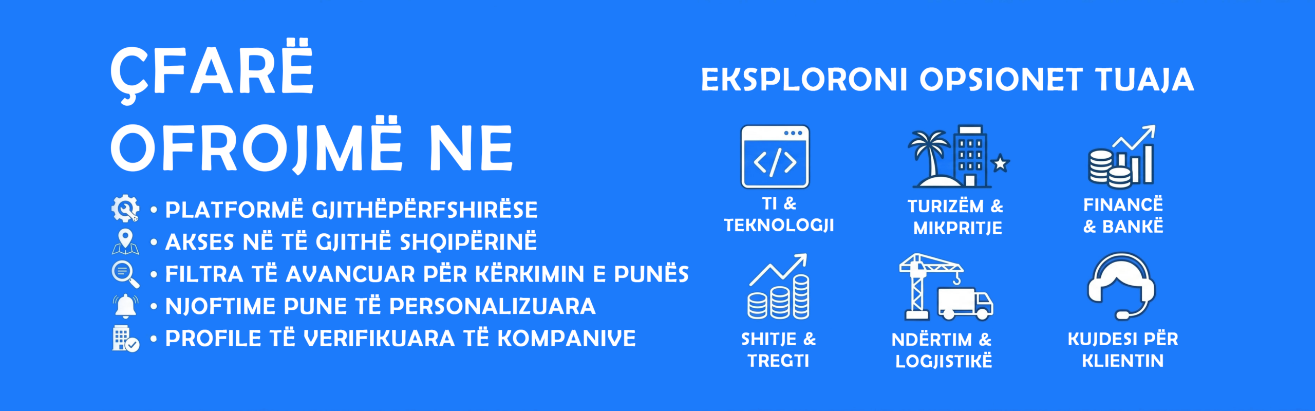 Çfarë ofron Myjobs.al: Kërkim Pune dhe Rekrutim Mbarëkombëtar në Shqipëri